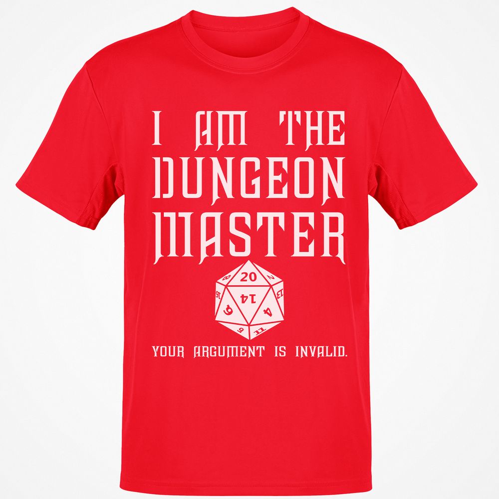I Am The Dungeon Master - Red - 10