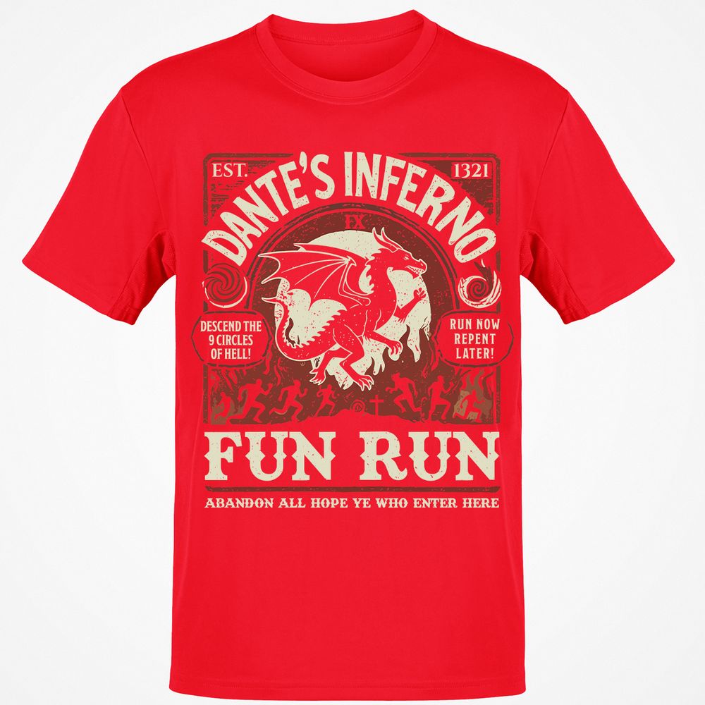 Dante’s Inferno Fun Run – Faerun Fantasy - Red - 10