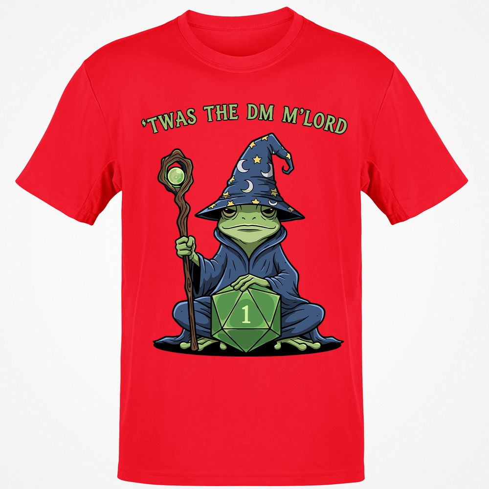 Twas the DM M’lord Classic Unisex T-Shirt - Red - 10