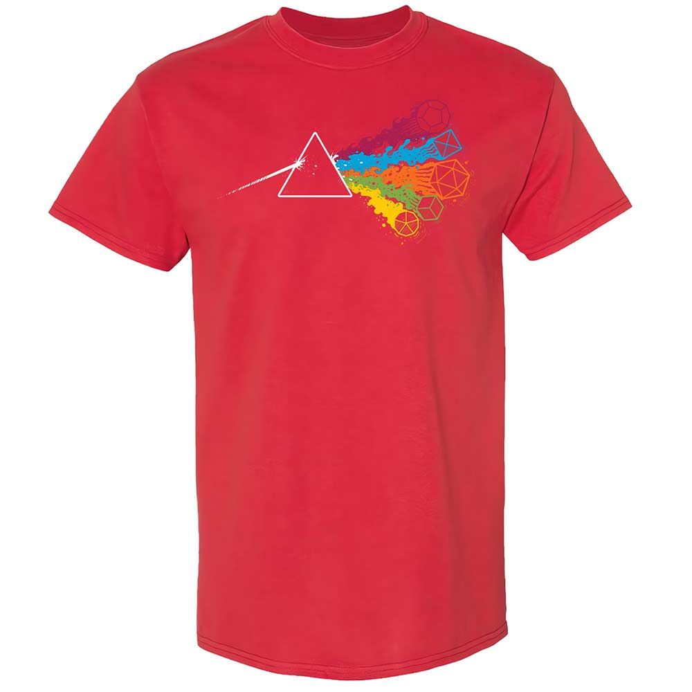 Dark Side Of The Dices Classic Unisex T-Shirt - Red - 10