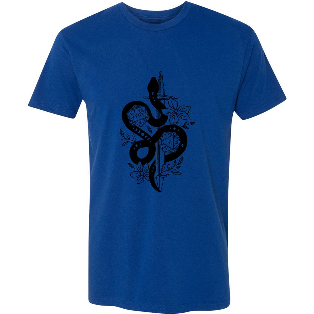 D20 Snake and Sword - Royal - 10