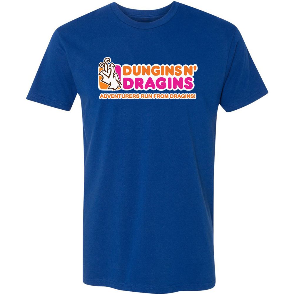 Dungins & Dragins Premium Unisex T-Shirt - Royal - 10