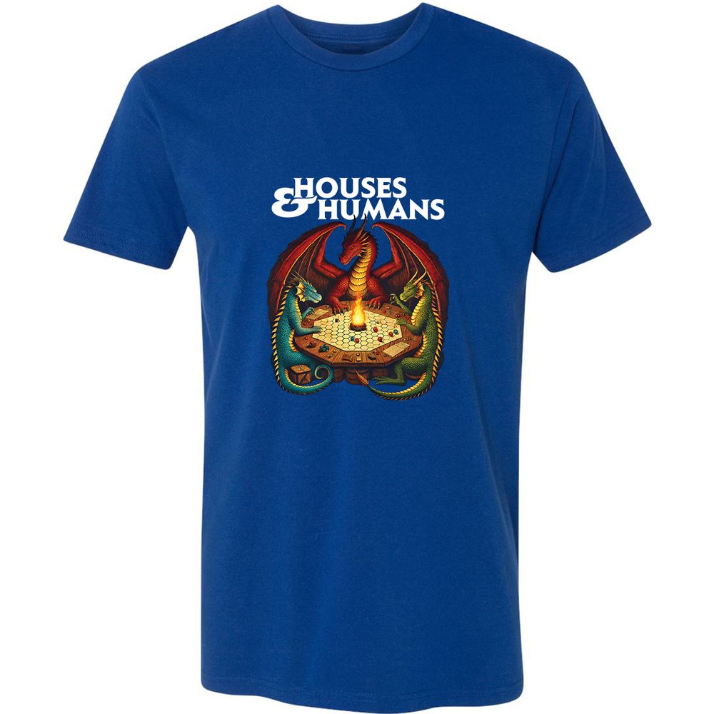 Houses & Humans Premium Unisex T-Shirt - Royal - 10