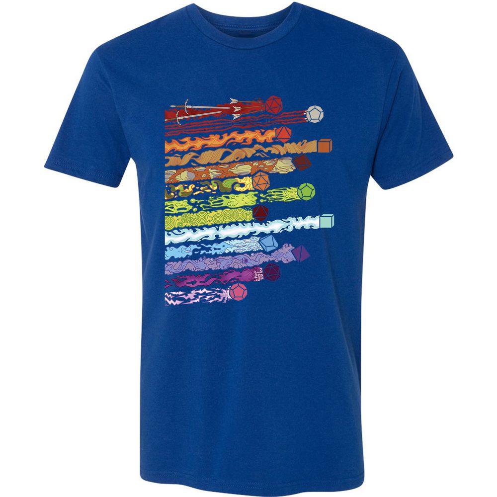 Damage Dices Premium Unisex T-Shirt - Royal - 10