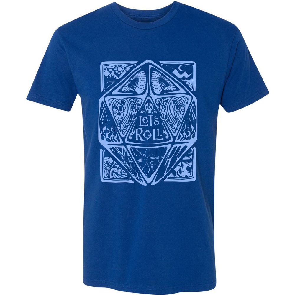 Let's Roll Premium Unisex T-Shirt - Royal - 10