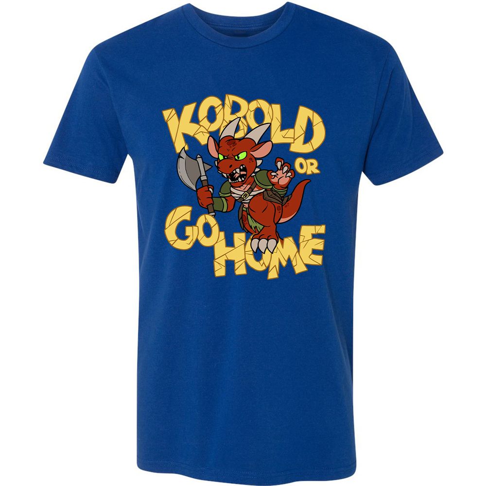 Kobold Or Go Home Premium Unisex T-Shirt - Royal - 10