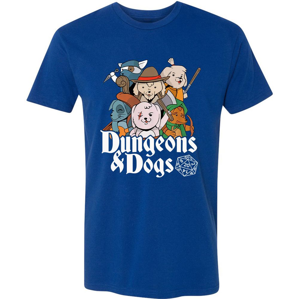 Dungeons & Dogs Premium Unisex T-Shirt - Royal - 10