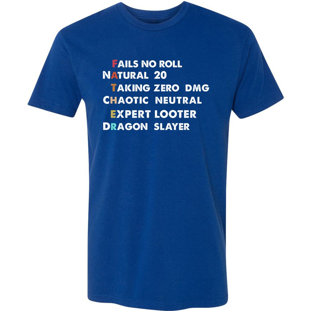 Father D&D Premium Unisex T-Shirt - Royal - 10