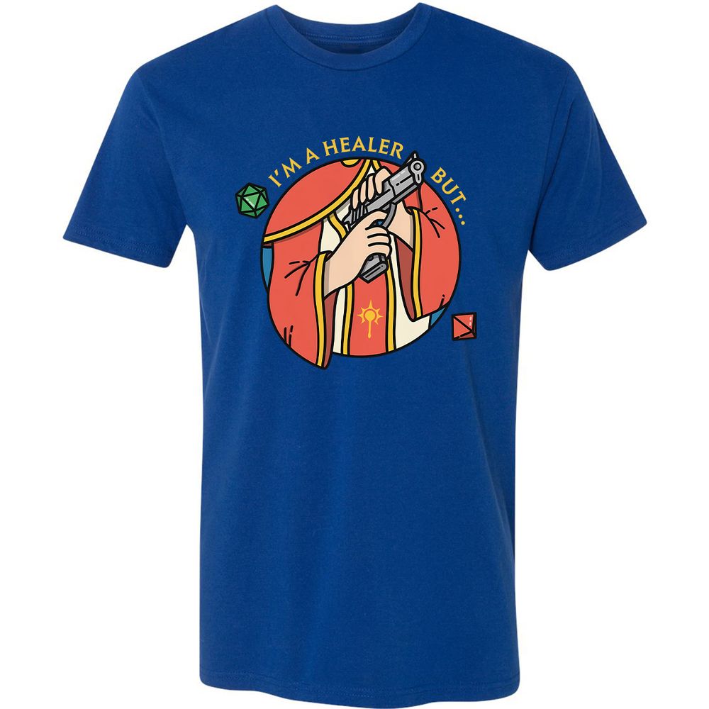 I'm A Healer But Premium Unisex T-Shirt - Royal - 10