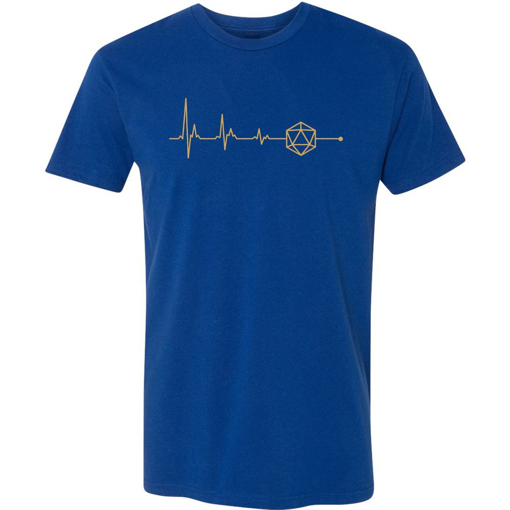 D20 Dice Is My Life Premium Unisex T-Shirt - Royal - 10