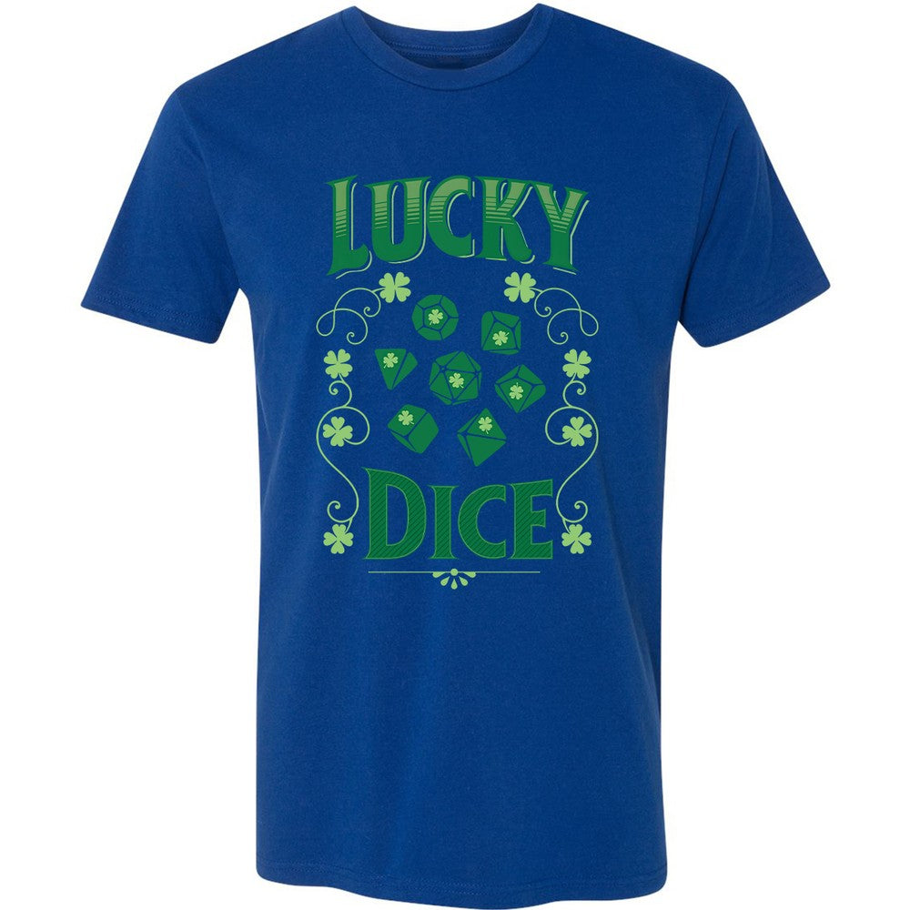 Lucky Dice Premium Unisex T-Shirt - Royal - 10