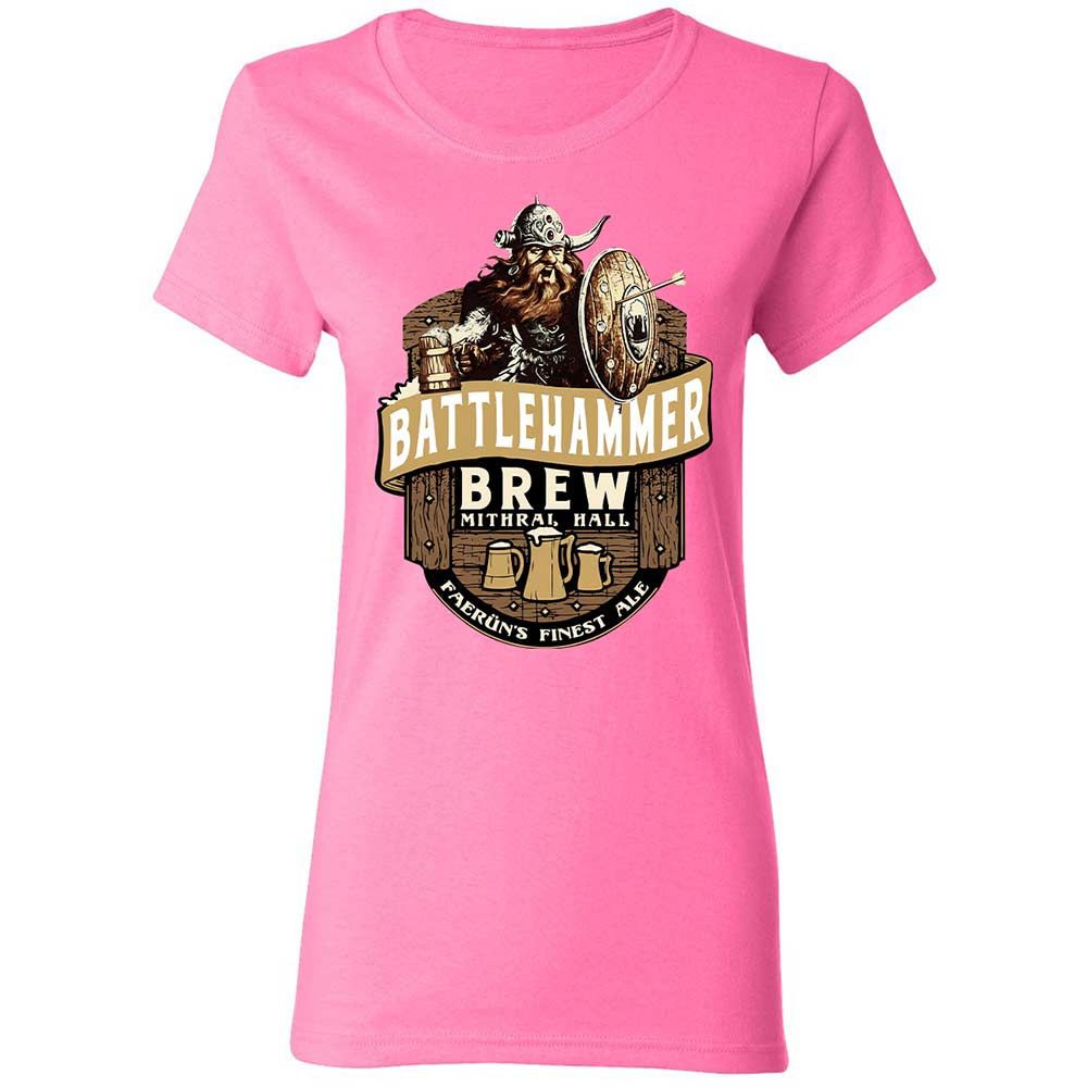Battlehammer Brew Women's T-Shirt - Azalea - 11