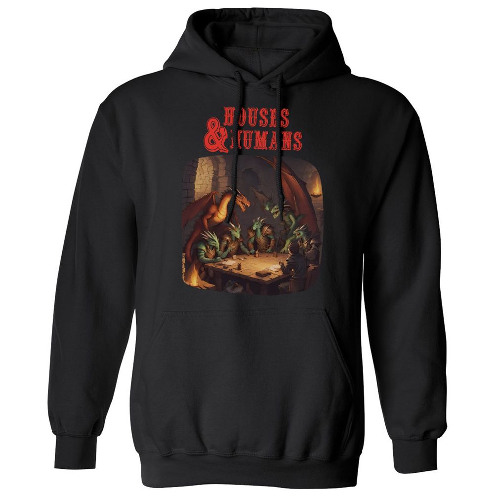 Houses And Humans Classic Unisex Hoodie - Black - 11