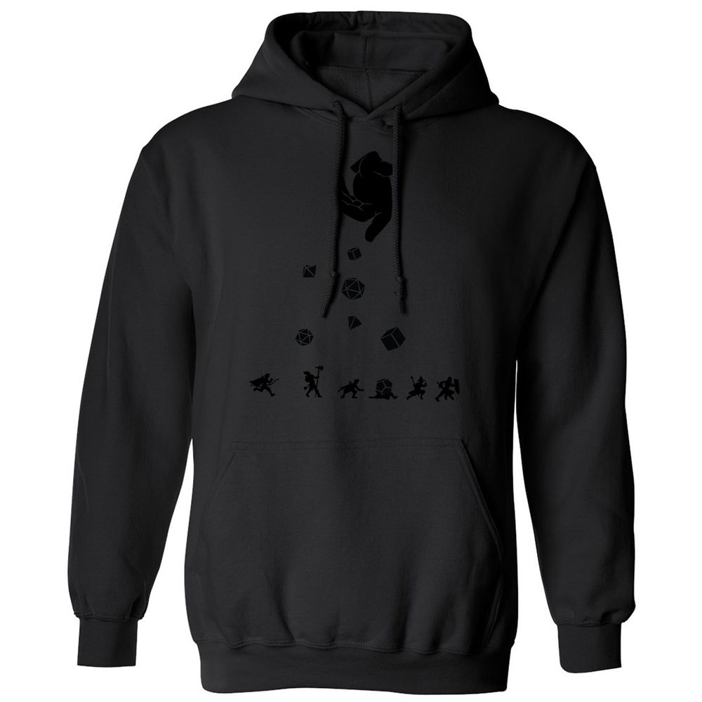 Rocks Fall, Everyone Dice Classic Unisex Hoodie - Black - 11