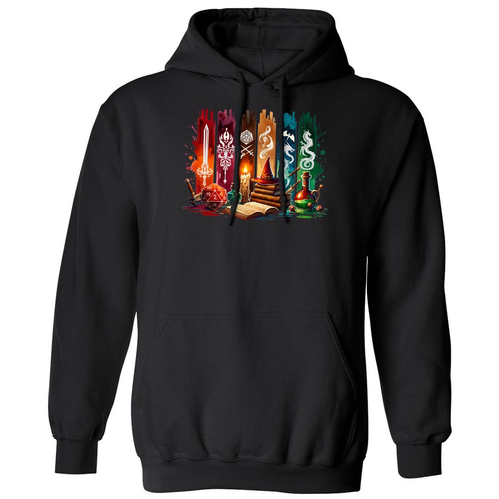 DnD Classes Classic Unisex Hoodie - Black - 11