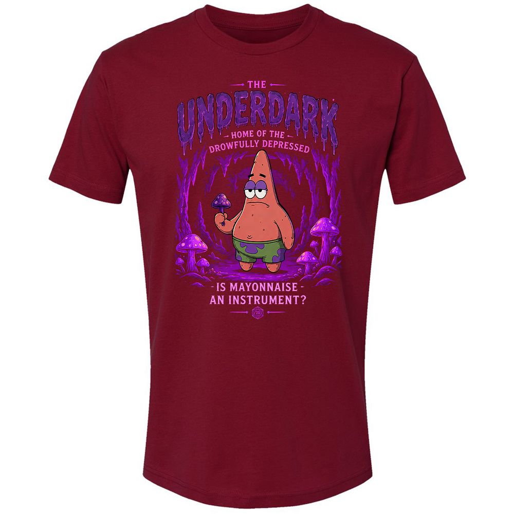 The Underdark Premium Unisex T-Shirt - Cardinal - 11