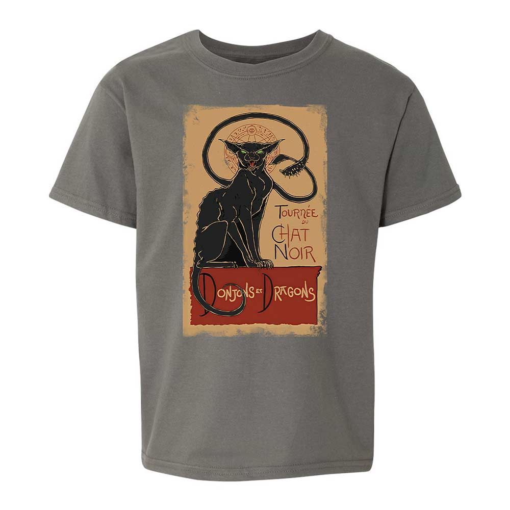 Tournee Du Chat Noir Kids T-Shirt - Charcoal - 11