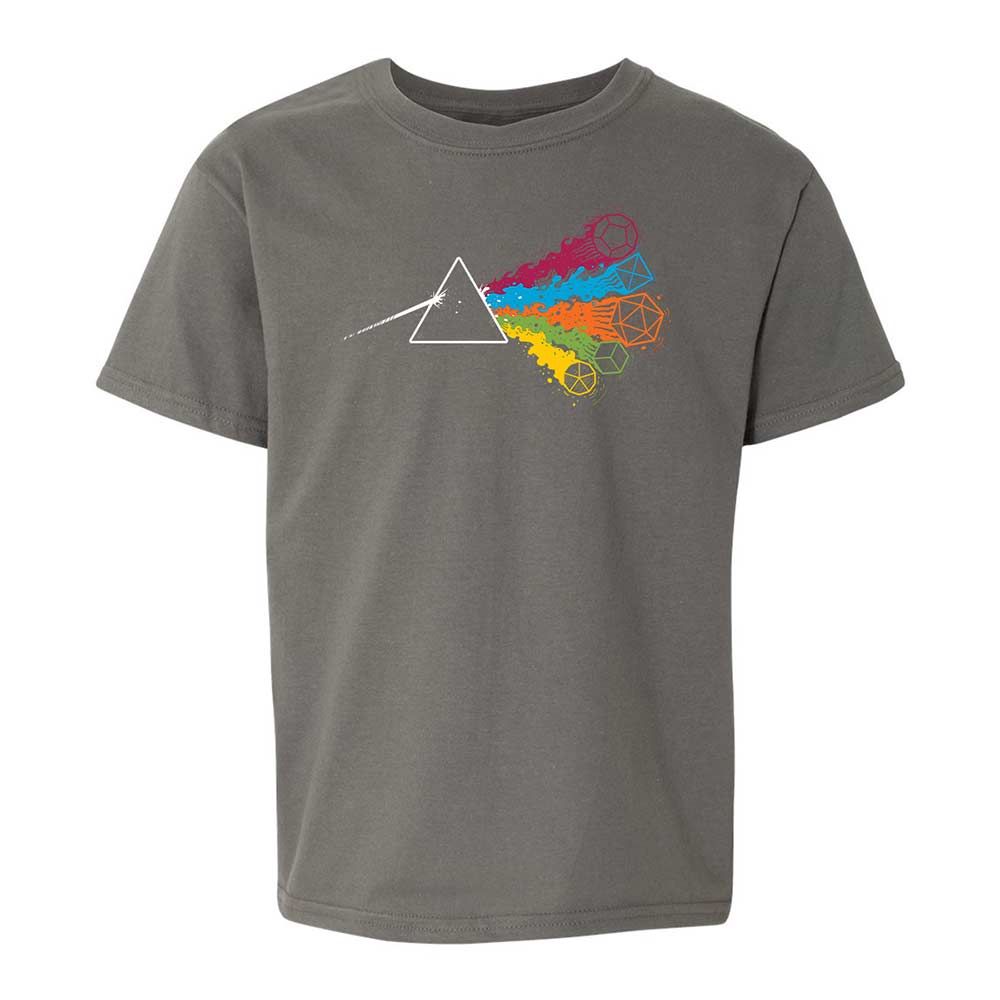 Dark Side Of The Dices Kids T-Shirt - Charcoal - 11