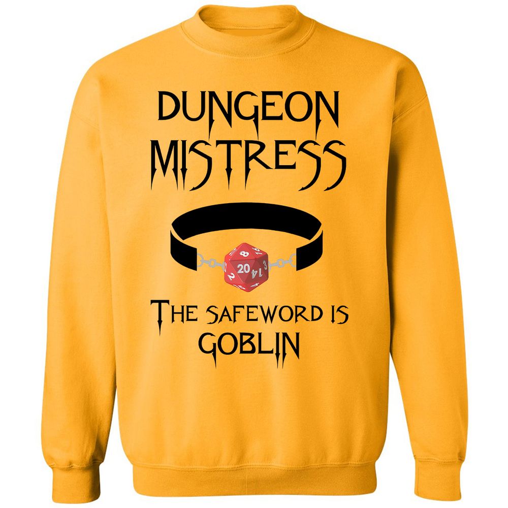Dungeon Mistress Classic Unisex Sweatshirt - Gold - 11