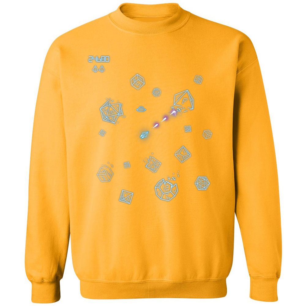 The Dices Game Classic Unisex Sweatshirt - Gold - 11