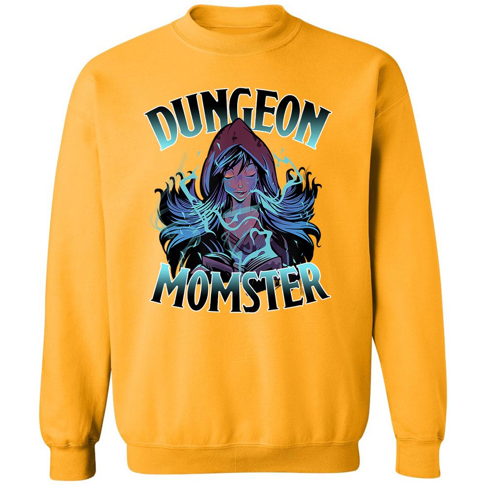 Dungeon Momster Classic Unisex Sweatshirt - Gold - 11