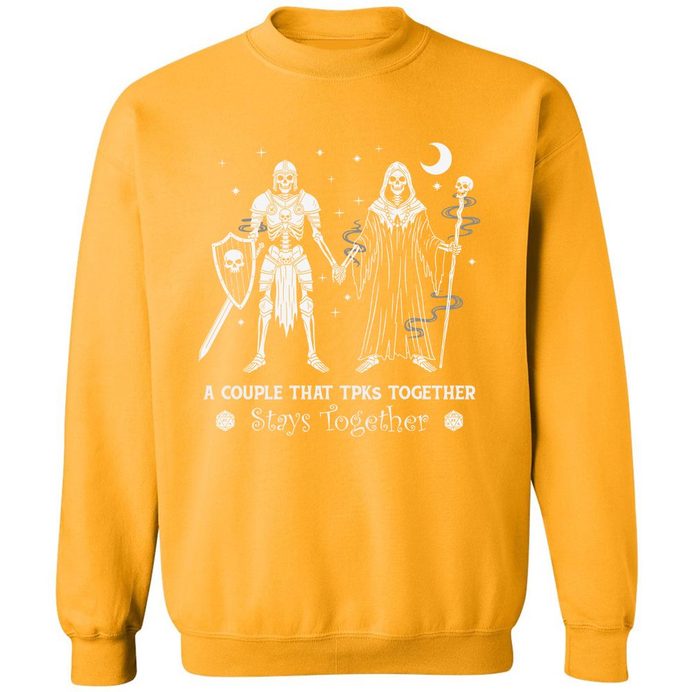 TPK Love – Skeleton Couple - Gold - 11