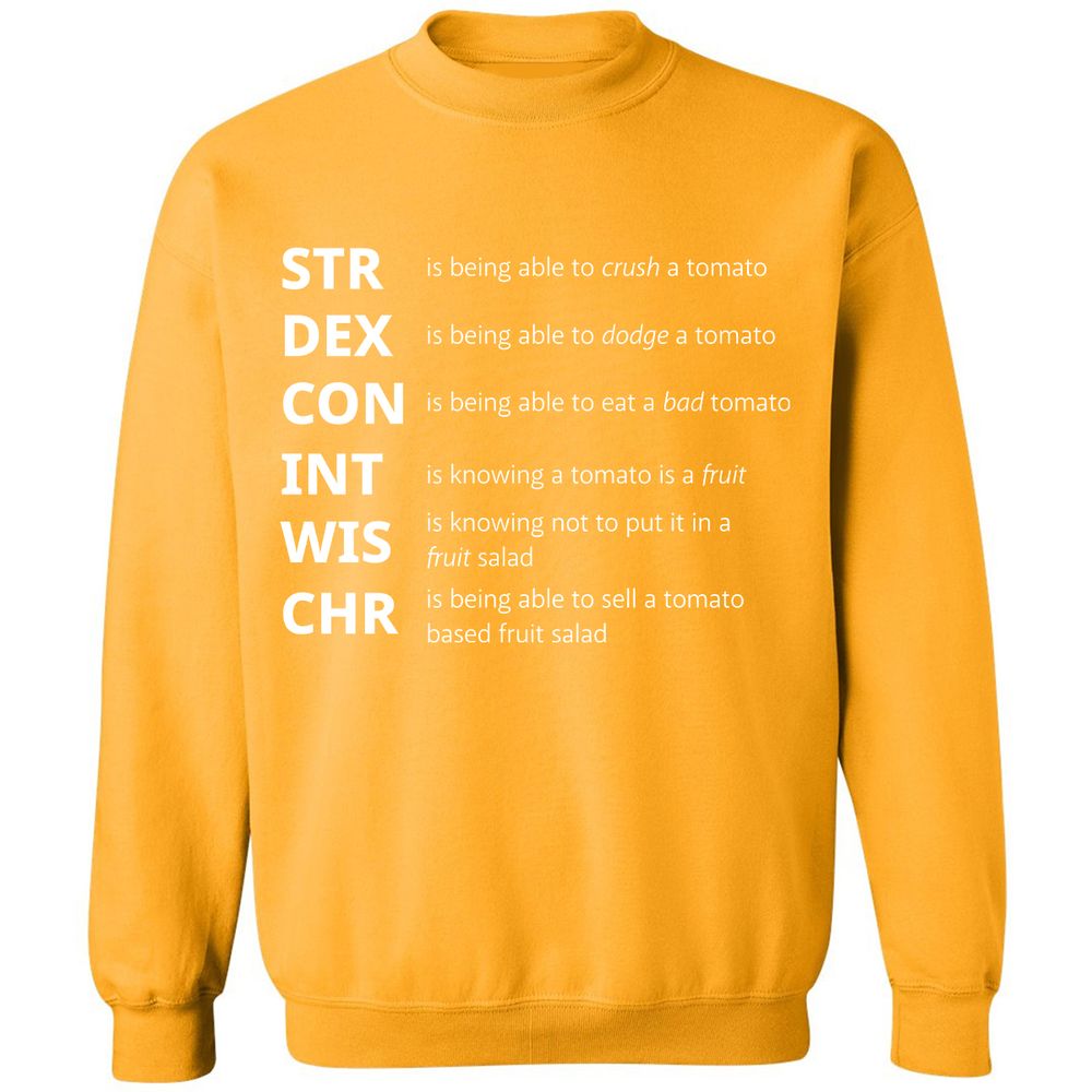 Tomato Stats – RPG Meme Edition - Gold - 11