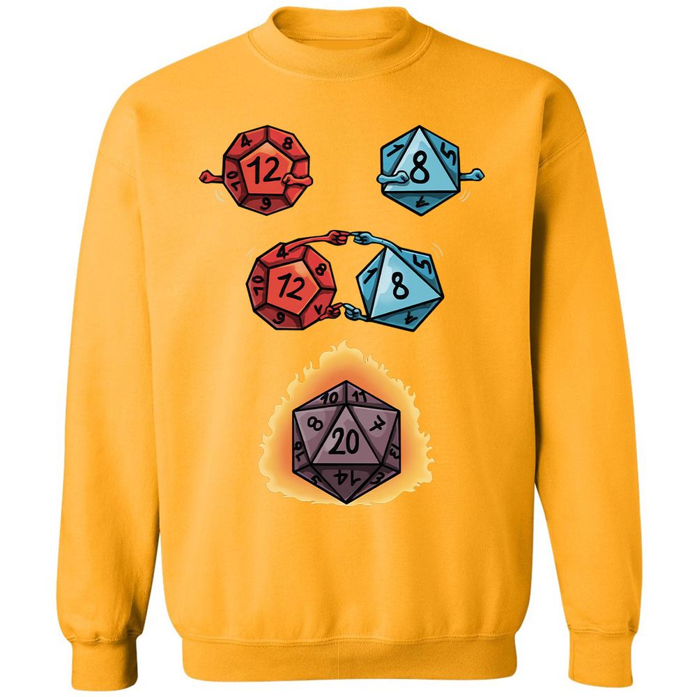 Dice Fusion RPG Classic Unisex Sweatshirt - Gold - 11