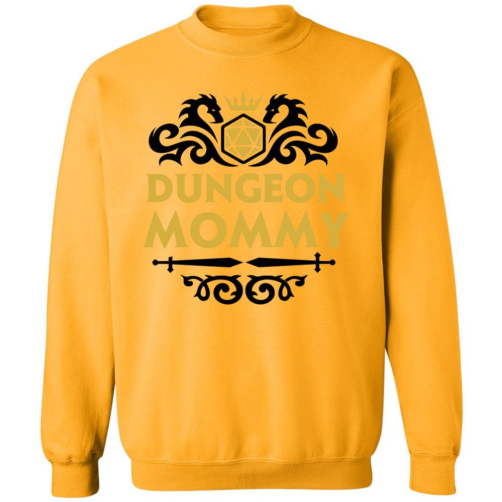 Dungeon Mommy Classic Unisex Sweatshirt - Gold - 11