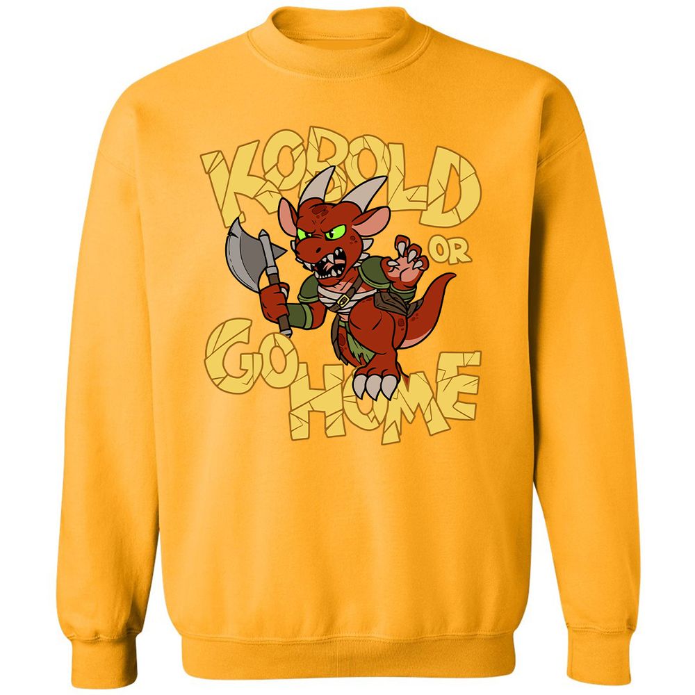 Kobold Or Go Home Classic Unisex Sweatshirt - Gold - 11