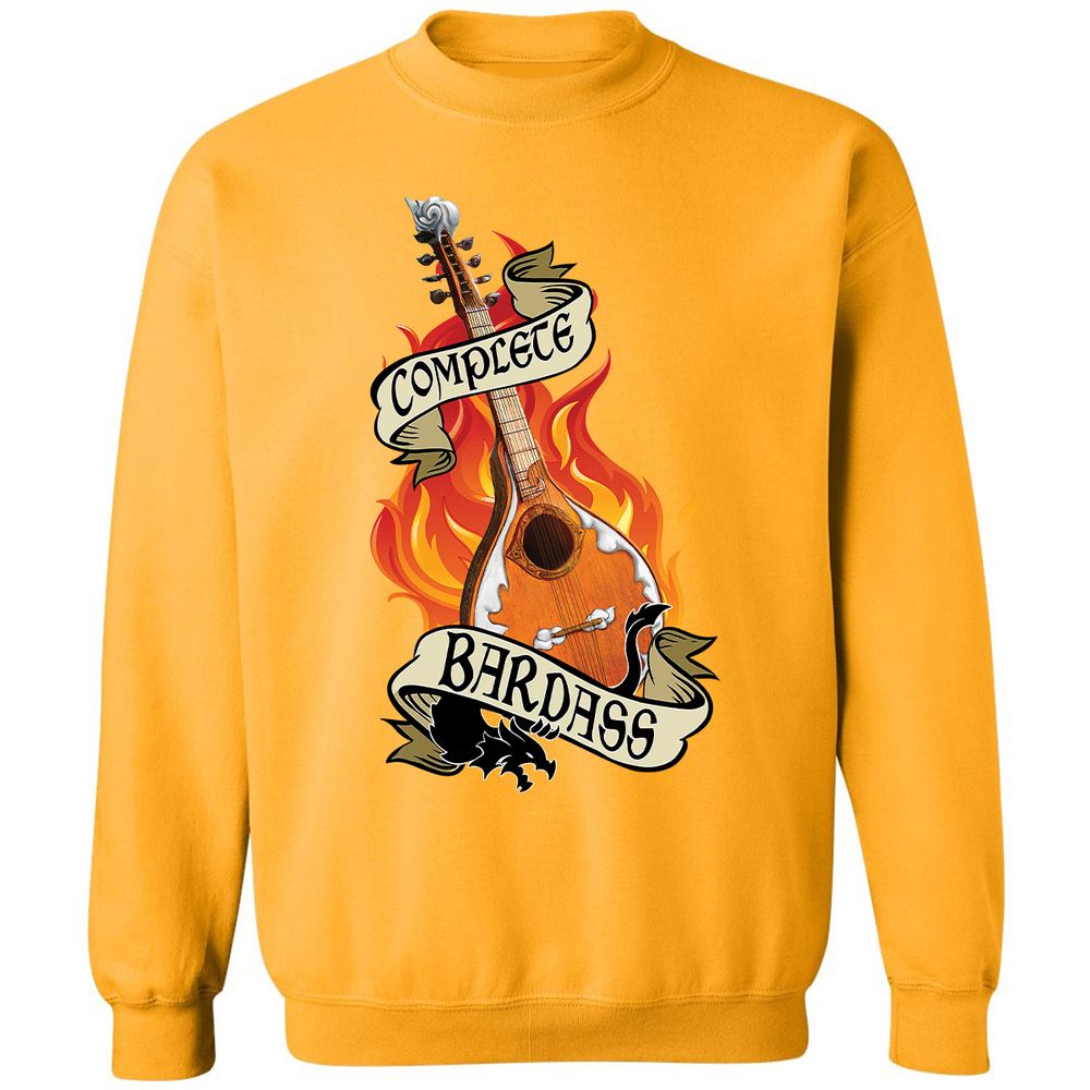Complete Bardass Classic Unisex Sweatshirt - Gold - 11