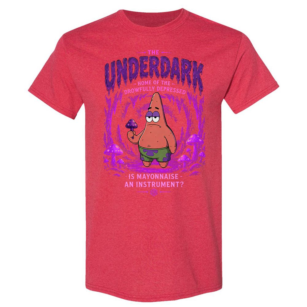 The Underdark Classic Unisex T-Shirt - Heather Red - 11