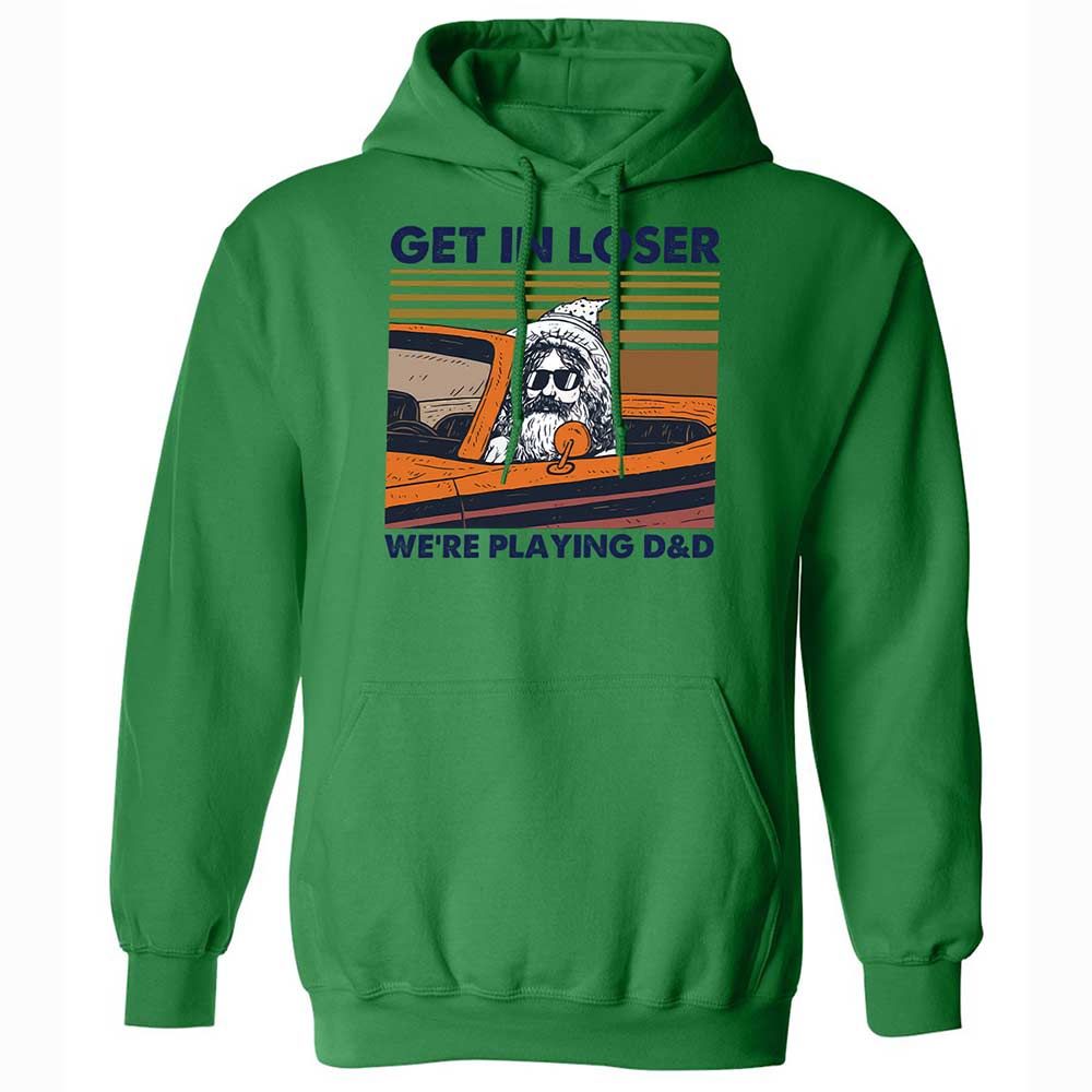 Get in Loser Classic Unisex Hoodie - Irish Green - 11
