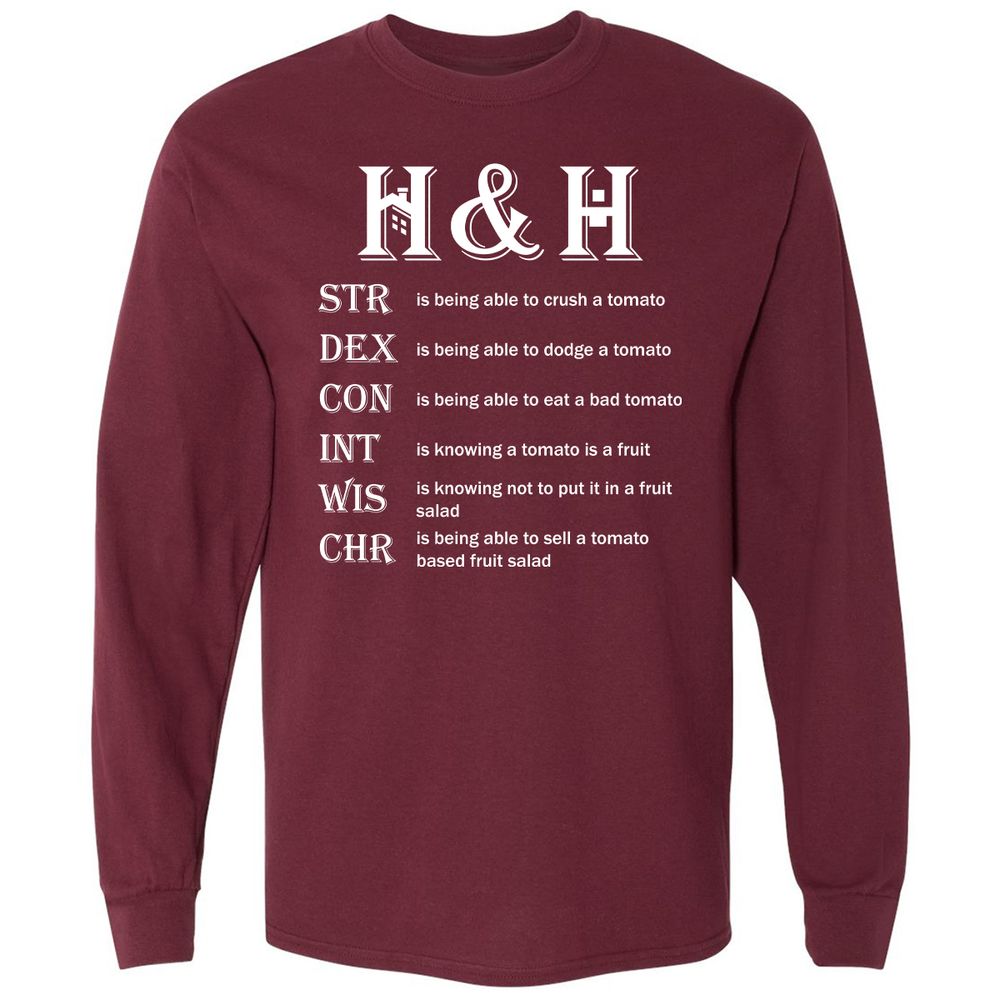 H&H - House and Humans Tomato Stat - Maroon - 11