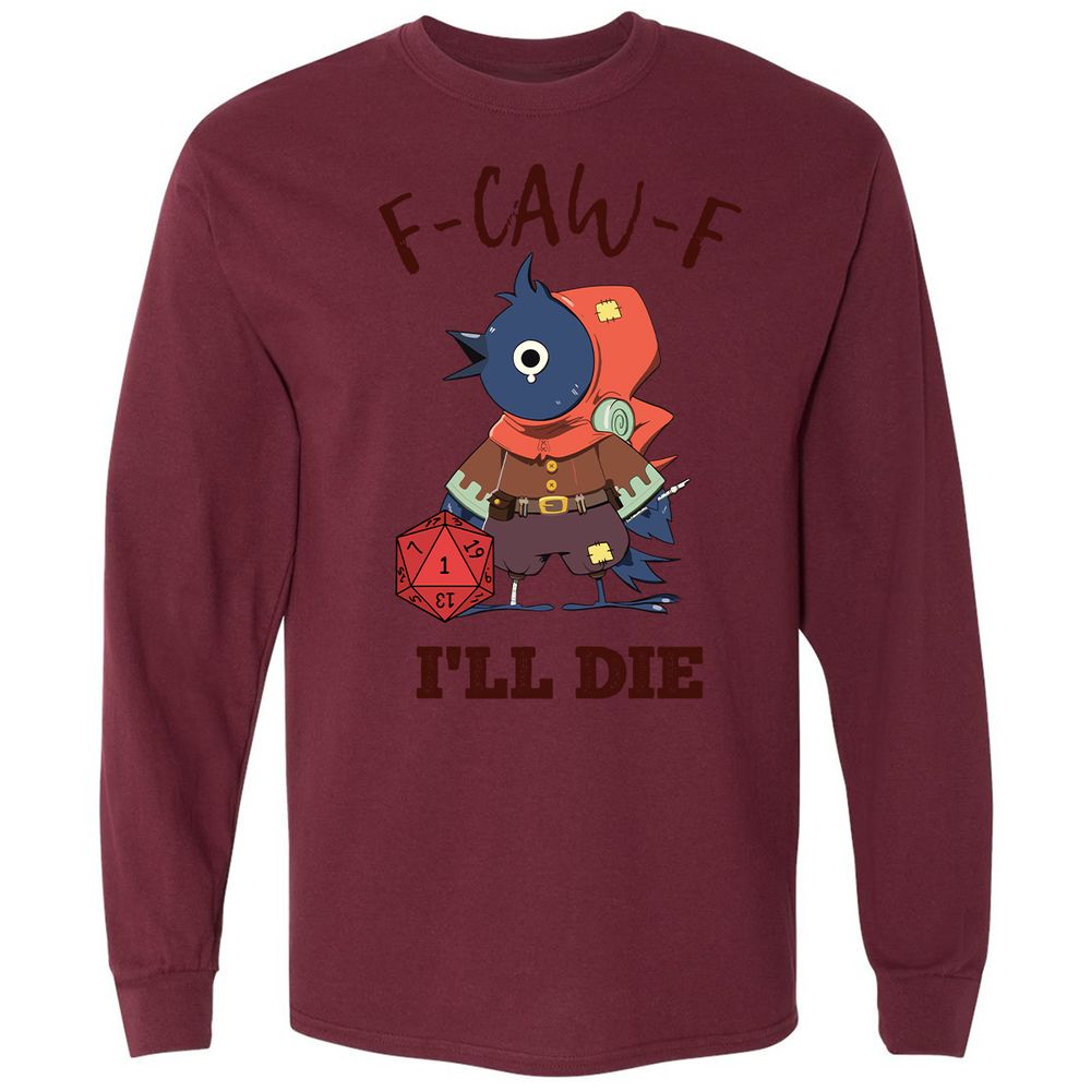 Funny F-CAW-F Kenku Crow - Maroon - 11