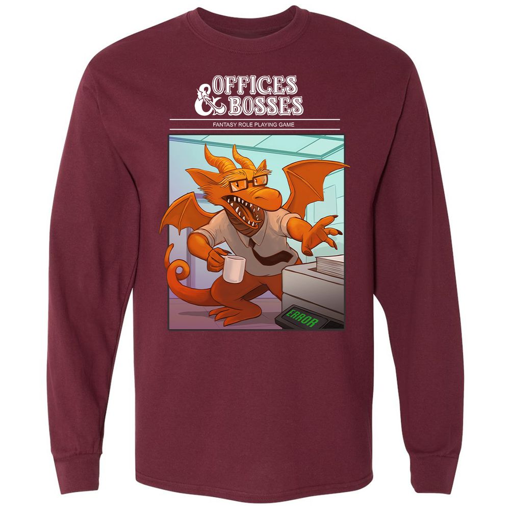 Offices and Bosses - Maroon - 11