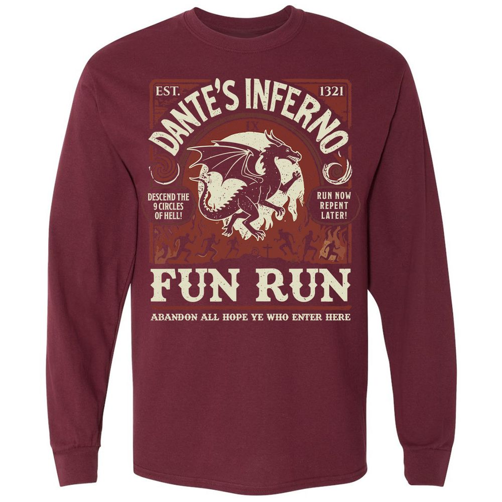 Dante’s Inferno Fun Run – Faerun Fantasy - Maroon - 11