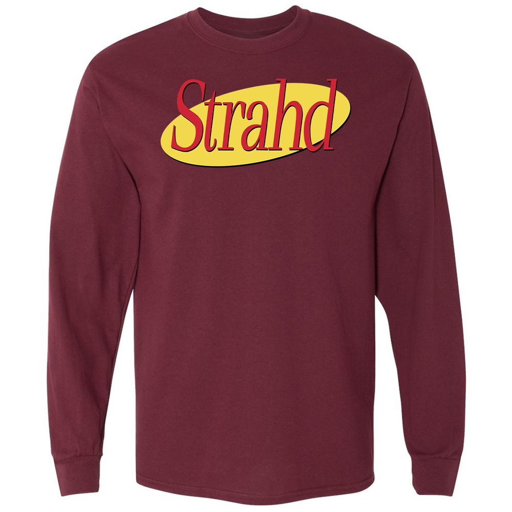 Strahd Long Sleeve T-Shirt - Maroon - 11