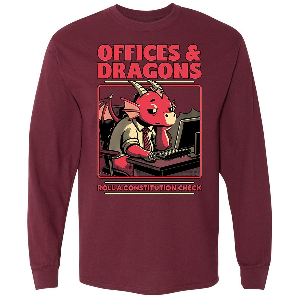 Dragon Office - Maroon - 11