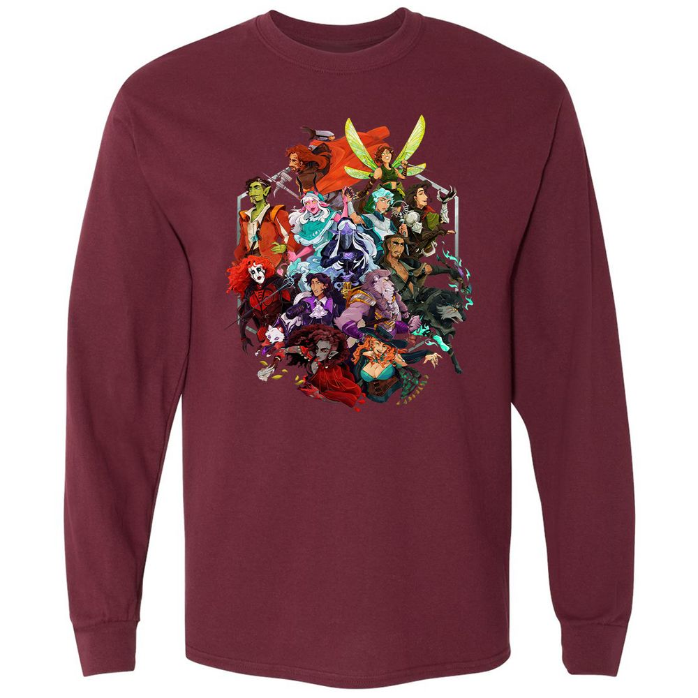 The Chaotic Company – A Fantasy Adventuring Party - Maroon - 11