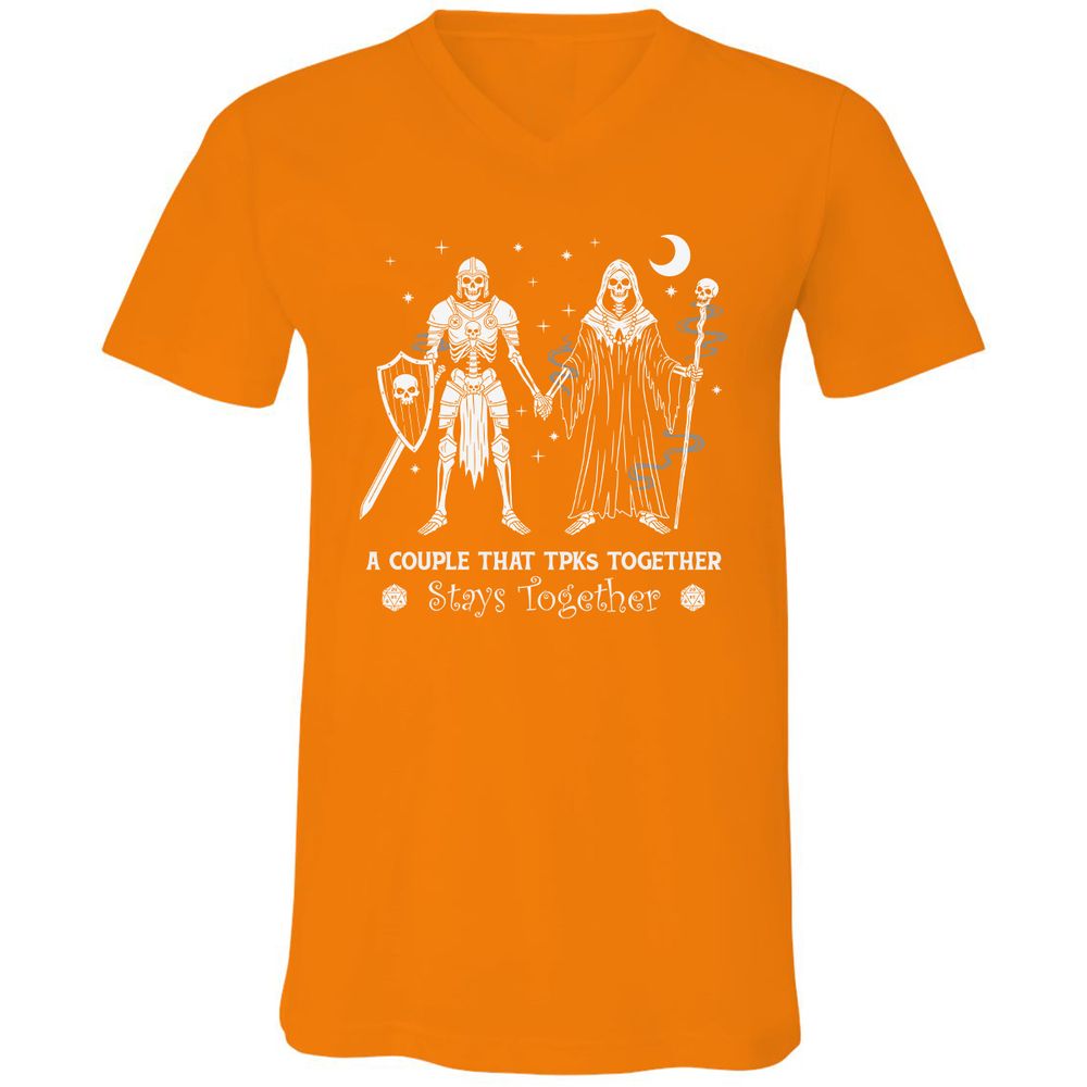 TPK Love – Skeleton Couple - Orange - 11