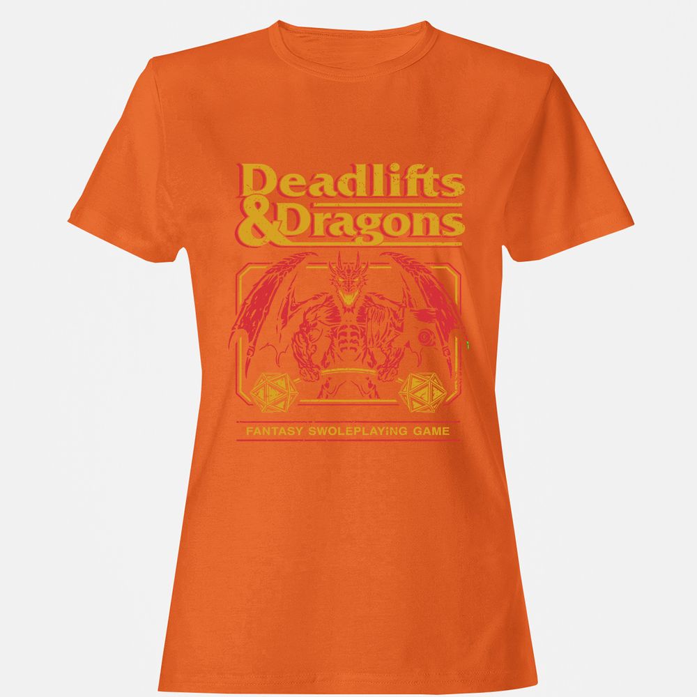 Deadlifts & Dragons - Orange - 11