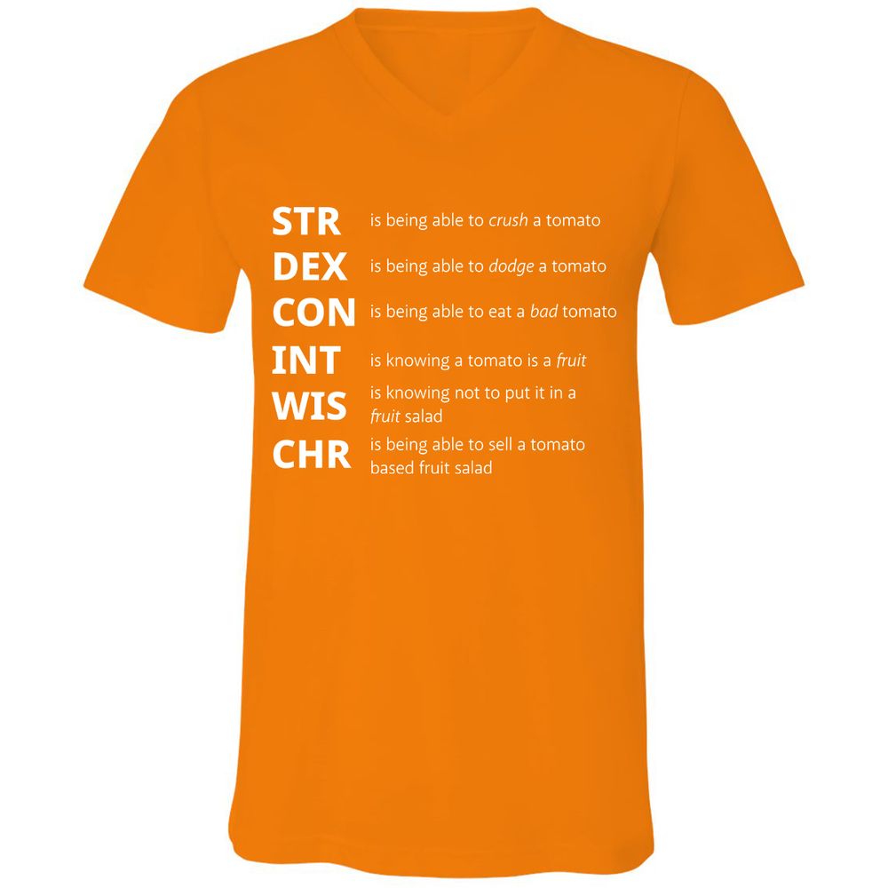 Tomato Stats – RPG Meme Edition - Orange - 11