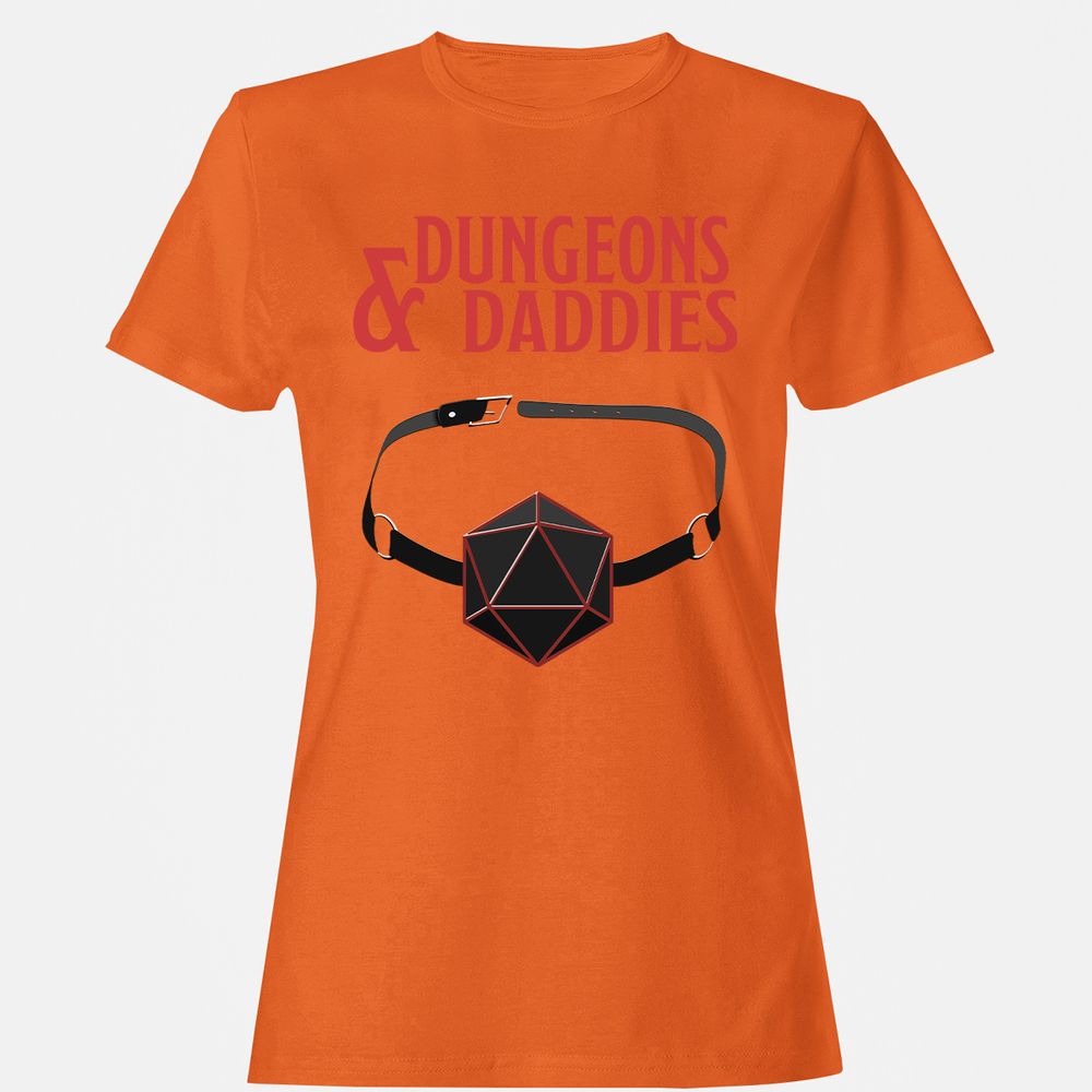 Dungeons And Daddies Women's T-Shirt - Orange - 11