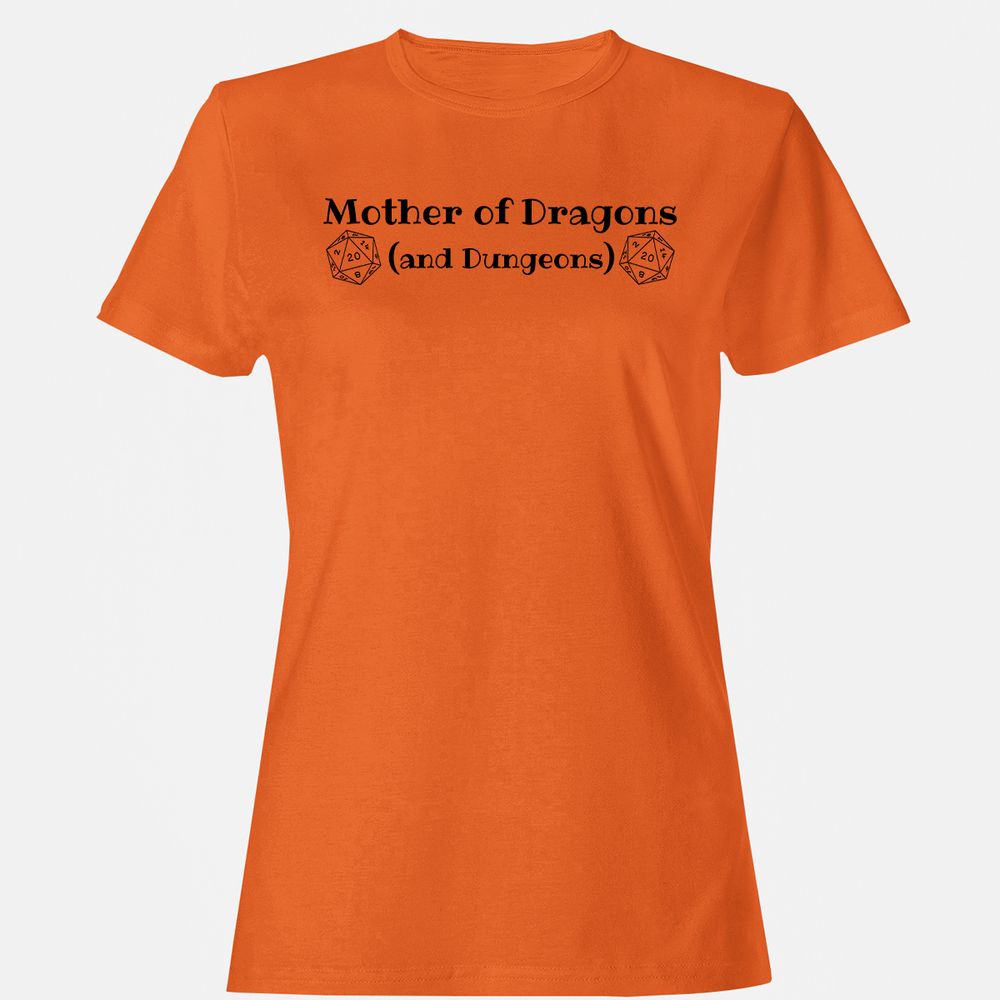 Mother Of Dragons Women's T-Shirt - Orange - 11