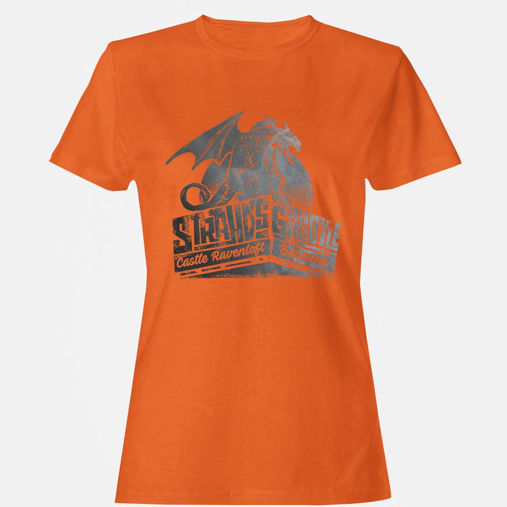 Strahd’s Gargoyle Women's T-Shirt - Orange - 11