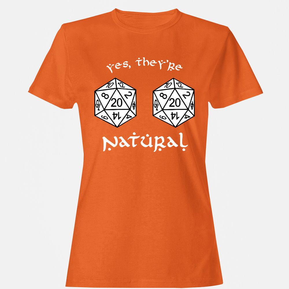 They Are Natural Women's T-Shirt - Orange - 11