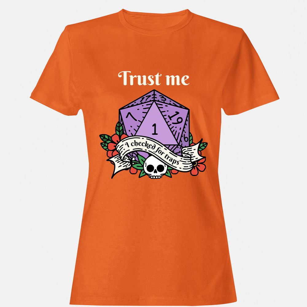 Trust Me I Checked for Traps - Orange - 11