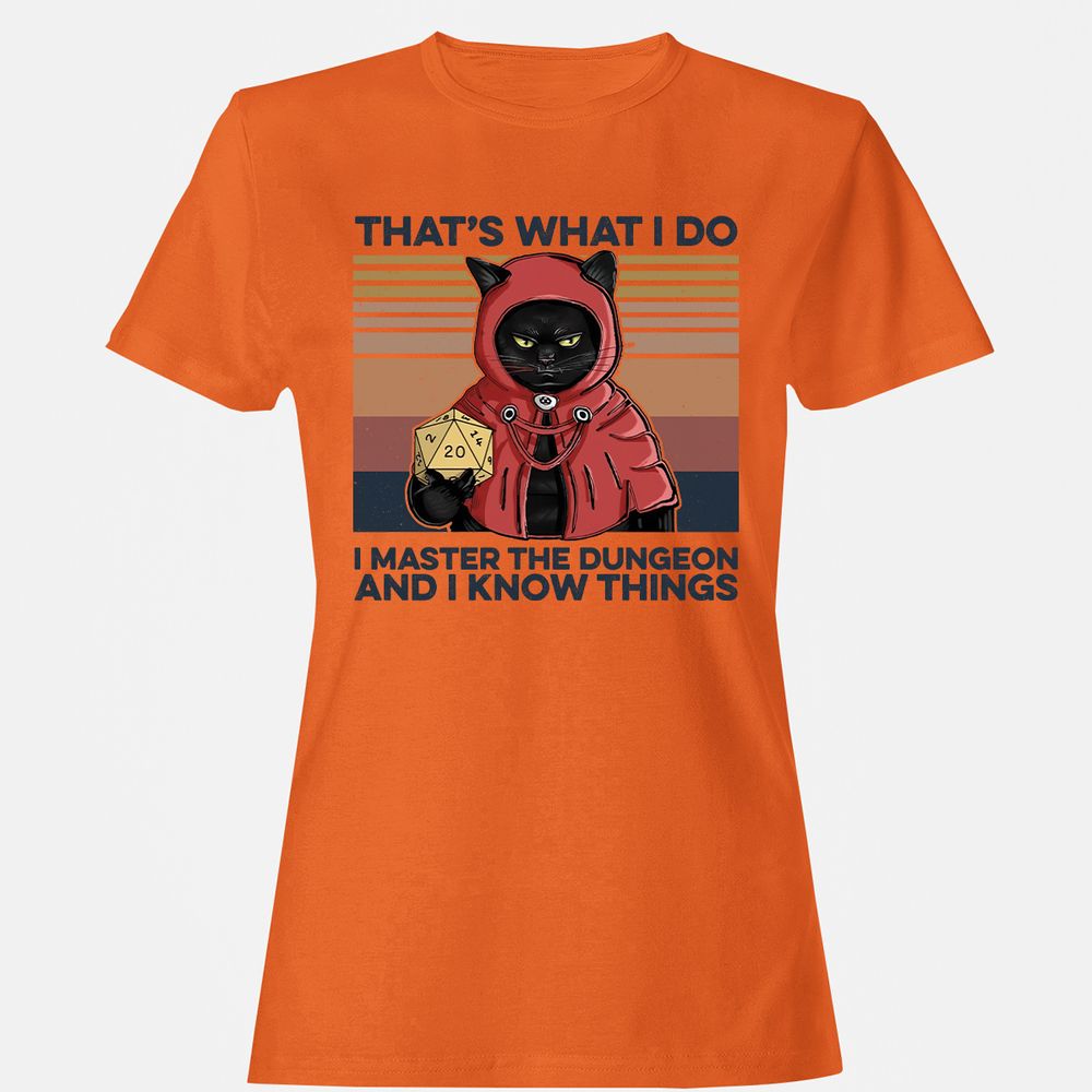 I Master The Dungeons Women's T-Shirt - Orange - 11