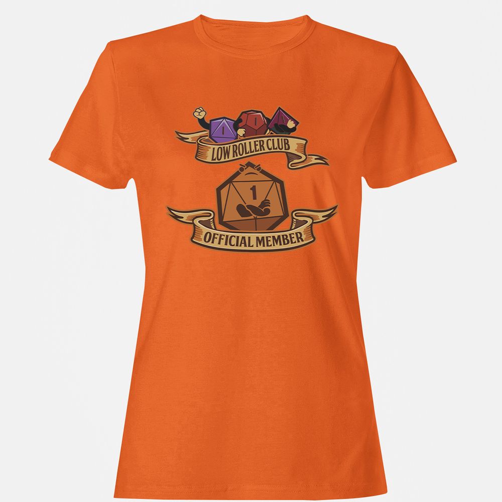 Low Roller Club Women's T-Shirt - Orange - 11